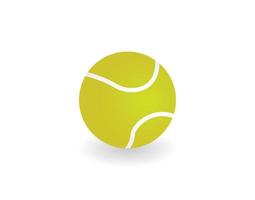 tennis boll vektor illustration sport