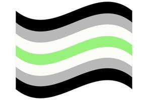 lgbt-stolzflagge, regenbogenflaggenhintergrund. mehrfarbige Friedensflaggenbewegung. ursprüngliches Farbsymbol. vektor