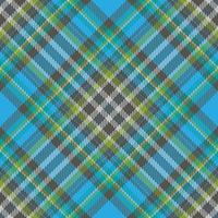 tartan schottland nahtloser karierter mustervektor. Retro-Hintergrundstoff. Vintage Check Farbe quadratische geometrische Textur. vektor