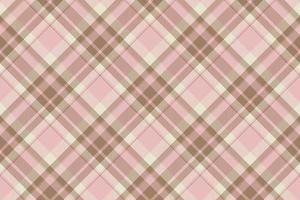 tartan schottland nahtloser karierter mustervektor. Retro-Hintergrundstoff. Vintage Check Farbe quadratische geometrische Textur. vektor