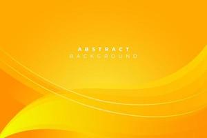 orange und gelber Hintergrund mit Farbverlauf mit dynamischen abstrakten Formen. eps10-Vektor. vektor