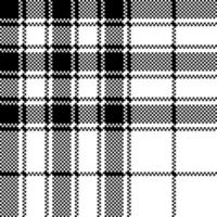 stolthet av skottland tartan kolla upp pläd pixel sömlös mönster vektor