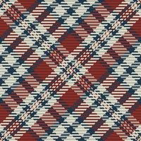 sömlös mönster av skott tartan pläd. repeterbar bakgrund med kolla upp tyg textur. vektor bakgrund randig textil- skriva ut.