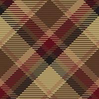 Nahtloses Muster aus schottischem Tartan-Plaid. wiederholbarer hintergrund mit karierter stoffstruktur. Vektorhintergrund gestreifter Textildruck. vektor