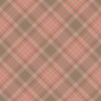 tartan schottland nahtloser karierter mustervektor. Retro-Hintergrundstoff. Vintage Check Farbe quadratische geometrische Textur. vektor