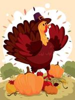 Happy Thanksgiving-Konzept vektor