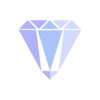 Symbolvektor für Luxusdiamanten und glänzend vektor
