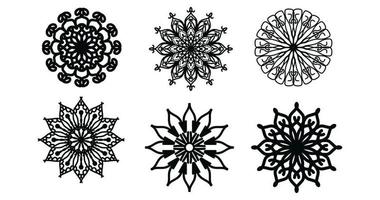 Set Mandala, Mandalas. vintage dekorative elemente. orientalisches Muster, Vektorillustration. islam, arabisch, indisch, türkisch, pakistan, chinesisch, osmanische motive vektor