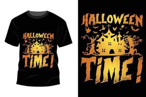 Halloween-T-Shirt-Design vektor