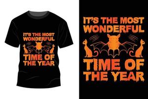 Halloween-T-Shirt-Design vektor