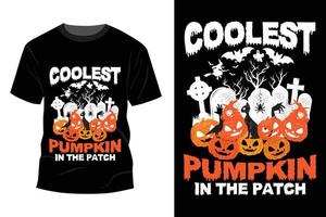 Halloween-T-Shirt-Design vektor