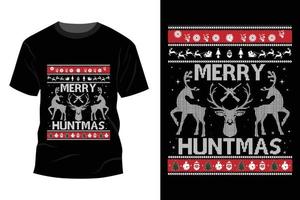 Weihnachts-T-Shirt-Design vektor