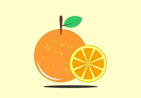 orange vektorsymbolillustration vektor