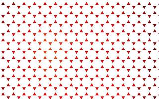 ljus röd vektor sömlös layout med linjer, trianglar.