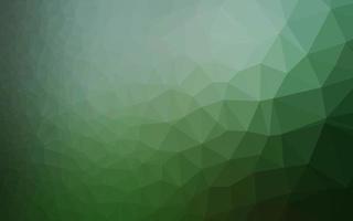 ljusgrön vektor polygonal mall.