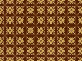 lyx brun geometrisk mönster design med stam- form element. idealisk för tyg design, papper skriva ut och webb bakgrund. vektor