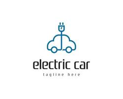 Elektroauto-Logo vektor