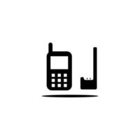 hp-Vektorsymbol Handy-Bildsignal vektor