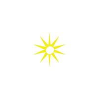 Sol bild symbol vektor illustration ikon bild
