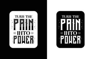 kreativ typografi klistermärke t-shirt design premie vektor mall