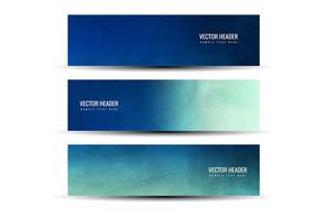 Free Vector Blue Green Zusammenfassung Header