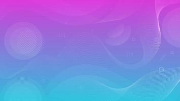 abstrakter Vektorhintergrund mit durchscheinenden geometrischen Formen und Linien. blau und rosa mit lila farben. vektor