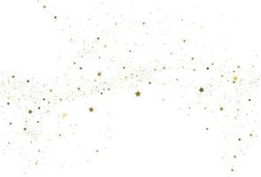 lätt guld glitter konfetti textur vektor