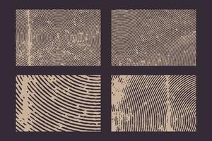 Halbtonholz Distressed-Korn-Overlay-Textur abstrakt vektor