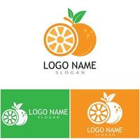 Orange Logo Design Vektor Icon Illustration Design