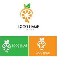 orange logo design vektor ikon illustration design