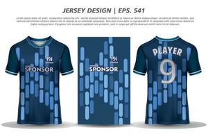 Trikot Design Sublimation T-Shirt Premium geometrisches Muster unglaubliche Vektorkollektion für Fußball Fußballrennen Radfahren Gaming Motocross Sport vektor