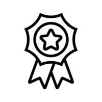 medalj utmärkelse ikon vektor
