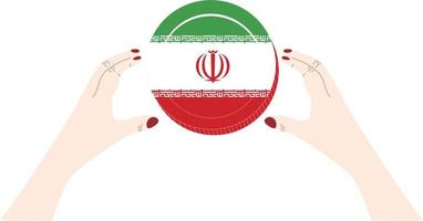 iranian flagga vektor hand ritad,iransk rial vektor hand ritade,