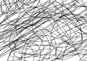 abstrakte schwarze Bleistiftskizze auf Hintergrund vektor