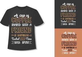 Schlagkaffee nur für mich, bitte Typografie-Kaffee-T-Shirt-Design. druckbereit. vektorillustration mit handgezeichneter kalligraphischer beschriftung. vektor