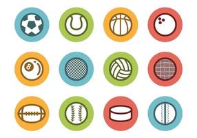 Free Sports Ball Icons Vektor