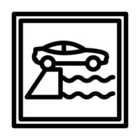 Hafen-Icon-Design vektor