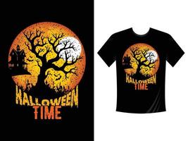 halloween tid t-shirt design, häxa, halloween, illustration, mytologi, porträtt, pumpa, skrämmande, skiss, t-shirt design, typografi, häxor, mardröm, helig död, tid, de häxans natt, spöke vektor