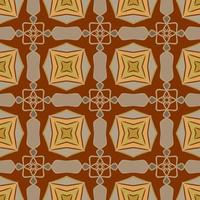 geometrisches Muster mit Stammesform. entworfen in Ikat, Boho, Aztec, Folk, Motiv, Zigeuner, bunter arabischer Stil. Ideal für Stoffkleidung, Keramik, Tapeten. Vektor-Illustration vektor