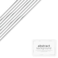 abstrakt vit bakgrund med stål rader, tom webb mall vykort för reklam - vektor