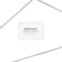 abstrakter weißer Hintergrund mit Stahlleitungen, leere Webschablonenpostkarte für die Werbung - Vektor