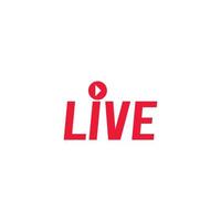 Live-Streaming-Broadcast-Logo-Icon-Design vektor