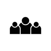 Menschen Teamwork-Logo-Icon-Design vektor