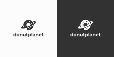 planet munkar logotyp vektor