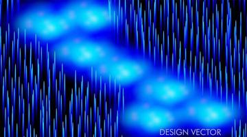 teknologibakgrund med flödande blå ljuslinjer vektor