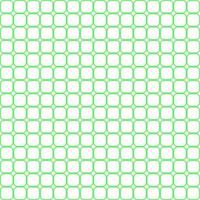Nahtloses abstraktes Muster mit vielen geometrischen grünen quadratischen Kästen mit abgerundeten Kanten. Vektordesign. papier, stoff, stoff, stoff, kleid, serviette, druck, geschenk, hemd, bett, erde, wald, buchkonzept. vektor