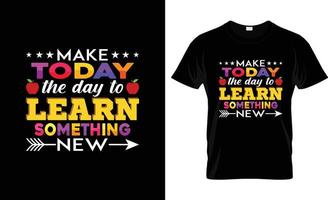 tillbaka till skola t-shirt design, tillbaka till skola t-shirt slogan och kläder design, tillbaka till skola typografi, tillbaka till skola vektor, tillbaka till skola illustration vektor