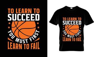 Basketball-T-Shirt-Design, Basketball-T-Shirt-Slogan und Bekleidungsdesign, Basketball-Typografie, Basketball-Vektor, Basketball-Illustration vektor