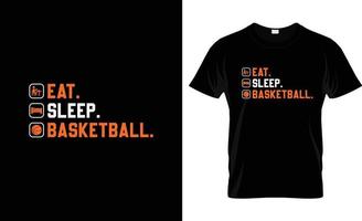 Basketball-T-Shirt-Design, Basketball-T-Shirt-Slogan und Bekleidungsdesign, Basketball-Typografie, Basketball-Vektor, Basketball-Illustration vektor