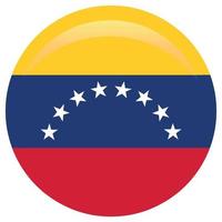 Flagge von Venezuela. zivile Variante. genaue Abmessungen, Elementproportionen und Farben. vektor